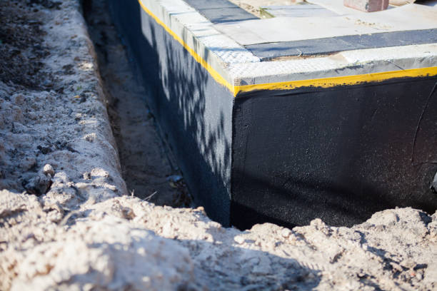 Residential Waterproofing installation at a Frankewing, TN home by SJ Waterproofing Pros